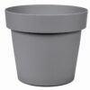 Kvetináč Melrose 14x13h 1,1lt sivý Mg195 Merkury Market www.69x.sk