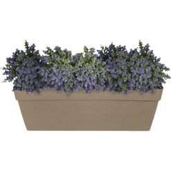 Kvetináč Melrose Glamour 50x18x16h 10lt Mocca Dbm50 Merkury Market www.69x.sk