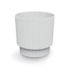 Kvetináč Milly ROUND DMIN200 S449 biela Merkury Market www.69x.sk