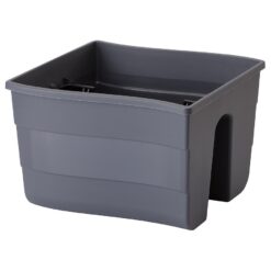 Kvetináč Na Zábradlie Fala 30 antracit Merkury Market www.69x.sk