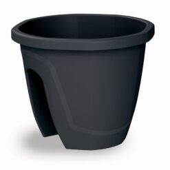 Kvetináč Nizza 30x30x24h 10lt Antracit Npa-30 Merkury Market www.69x.sk