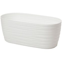 Kvetináč Sahara Petit 31 cm biely Merkury Market www.69x.sk