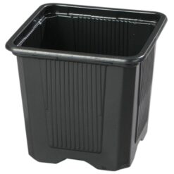 Kvetináč V plastový čierny 7x7x6,5cm; 20ks Merkury Market www.69x.sk