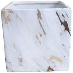 Kvetináč YS44148M ceramic Sq Water Transfer Effect 12,5 Merkury Market www.69x.sk