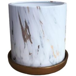 Kvetináč YS44149M ceramic Water Transfer Effect 13x13x1 Merkury Market www.69x.sk