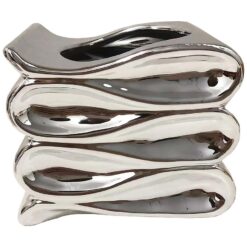 Kvetináč YS44172S Electroplating Effect 14x12x11,5 Silver Merkury Market www.69x.sk