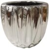 Kvetináč YS44194 Electroplating Effect 11x11x10 Silver Merkury Market www.69x.sk