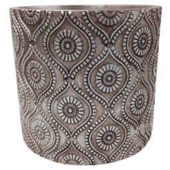 Kvetináč YS46213L strieborný Merkury Market www.69x.sk