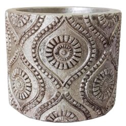 Kvetináč YS46213S strieborný Merkury Market www.69x.sk