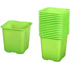 Kvetináč sadbový GREEN zelený 8x8x8xcm 15ks Merkury Market www.69x.sk