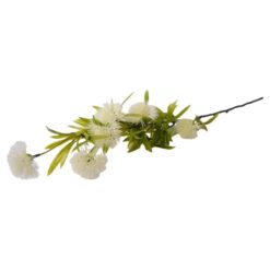 Kvetinová vetvička 63cm biela A2010505 Merkury Market www.69x.sk