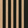 Lamelový panel MODERN LINE SLIM Oak Black 12x122x2650mm Parquet Mercado Premium www.69x.sk