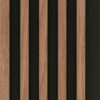 Lamelový panel MODERN LINE SLIM Walnut Black 12x122x2650mm Parquet Mercado Premium www.69x.sk