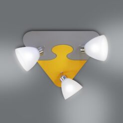 Lampa puzzle K3P-8 žltá/šedá PL3 Merkury Market www.69x.sk
