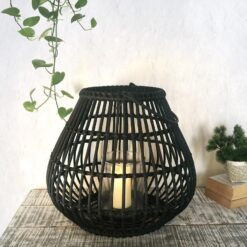 Lampáš Koko Drop Rattan/Glass Merkury Market www.69x.sk