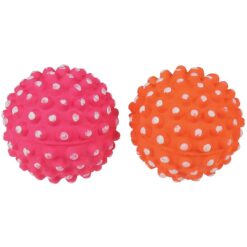 Lopta neónová guma + výstupky 7,2 cm Dental&Gum TATRAPET www.69x.sk