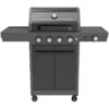 Mercado Plynový gril Luxe čierny 4+1  15 kW Baumax www.69x.sk