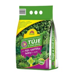 Mineral - Hnojivo na tuje a živé ploty 5 kg Merkury Market www.69x.sk