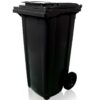 Mobilná plastová nádoba na odpad MGB 120 čierna TBA www.69x.sk