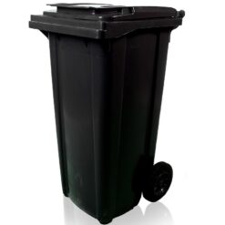 Mobilná plastová nádoba na odpad MGB 120 čierna TBA www.69x.sk