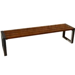 Moderná lavica bez operadla palisander Merkury Market www.69x.sk