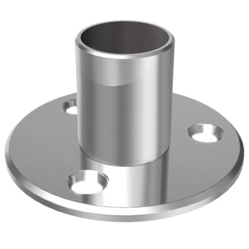Montážna noha 42.4x2mm nehrdz. Oceľ aisi304 Avis www.69x.sk