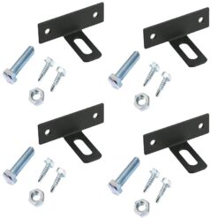 Montážna spojka „T” pozink + RAL 9005 Merkury Market www.69x.sk