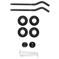 Montážna súprava pre radiátor G500F v čiernej farbe KFA Armatura Krakow www.69x.sk