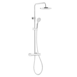 Moza Sprchový systém s funkciou dažďovej sprchy s termostatickým miešačom KFA Armatura Krakow www.69x.sk