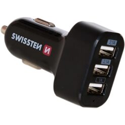 Nabíjačka USB 12/24V Swissten 3x USB 5,2AMP Swissten www.69x.sk
