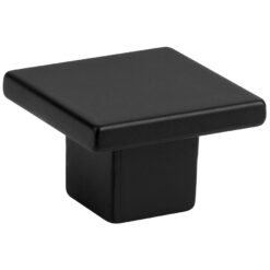Nábytková kľučka Arca 30x30 mm plast čierna matná Walteco www.69x.sk