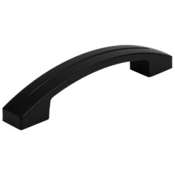Nábytková úchytka Laxa 96 mm plast čierna matná Walteco www.69x.sk