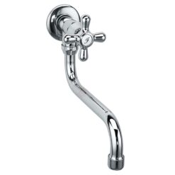 Nástenný umývadlový ventil Retro chróm Ferro www.69x.sk