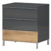 Nočný stolík Onyx ns3/on pacific walnut/antracit Merkury Market www.69x.sk