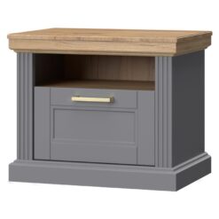 Nočný stolík Tara ns1/ta graphite/pacific walnut Merkury Market www.69x.sk