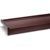 Oceľový parapet 20x120 hnedá RAL 8017 Merkury Market www.69x.sk