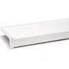 Oceľový parapet 25x120 biela Merkury Market www.69x.sk