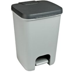 Odpadkový kôš s pedálom 20 L Essentials sivý/grafit Merkury Market www.69x.sk
