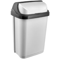Odpadkový kôš s rolovacím vekom  10 L Merkury Market www.69x.sk