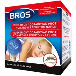 Odparovač BROS elektrický proti komárom tekutá náplň 46 ml Merkury Market www.69x.sk