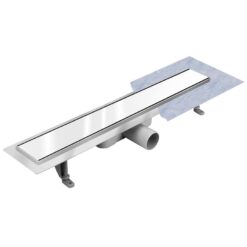 Odtokový žľab Inox Biele sklo 1000 Aqua Mercado www.69x.sk