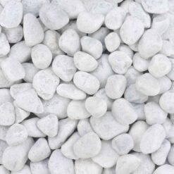 Ozdobný štrk biely mramor 40-60 mm 25 kg Merkury Market www.69x.sk