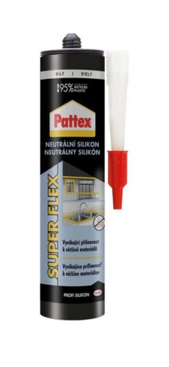 PATTEX Neutrálny silikón - biely 280ml Pattex www.69x.sk