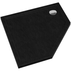 Päťuholníková vanička Espera Aqm2398cst 90x90x5 čierna Schedpol www.69x.sk
