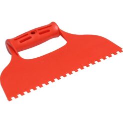 Plastová špachtla ozubená 6x6mm 235mm Kubala www.69x.sk