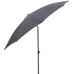 Plážový slnečník NASSAU 250 cm antracit Doppler www.69x.sk