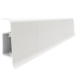 Podlahová lišta PVC Esquero Duo 650 biela PARQUET MERCADO www.69x.sk