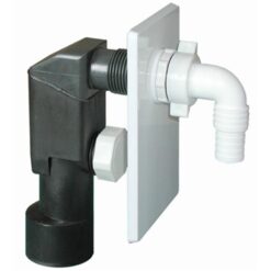 Podomietkový sifón na práčku PP biely Ø 40/50 Akces www.69x.sk