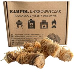 Podpaľovač z drevitej vlny 32 ks Merkury Market www.69x.sk