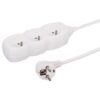 Predlžovací kábel 3G 3x1 Z/U 1,5m 34315 biely  www.69x.sk